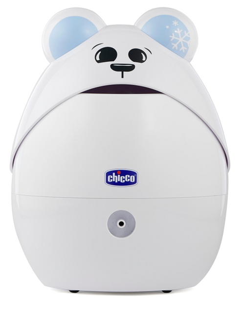 CHICCO inhalador nebulizador OSO POLAR 1 ml en 5 minutos