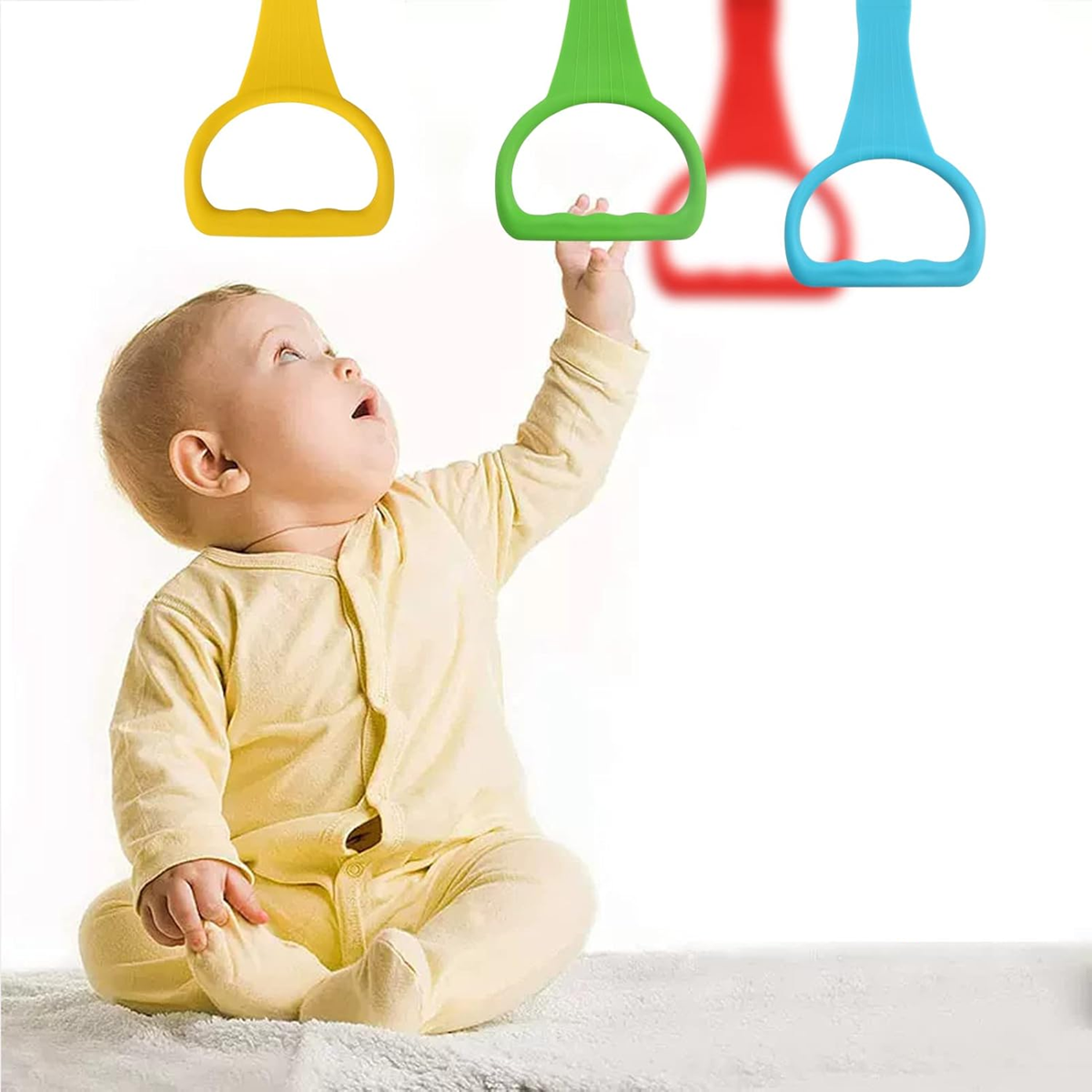 JOY PLUS asas de silicona para cuna que facilitan que el bebé se levante, 4 unidades