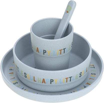 LASSIG juego de vajilla Happy Fruits Lemon sin melamina