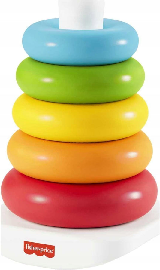 FISHER-PRICE Rock-a-Stack pyramida 5 kroužků 21 cm