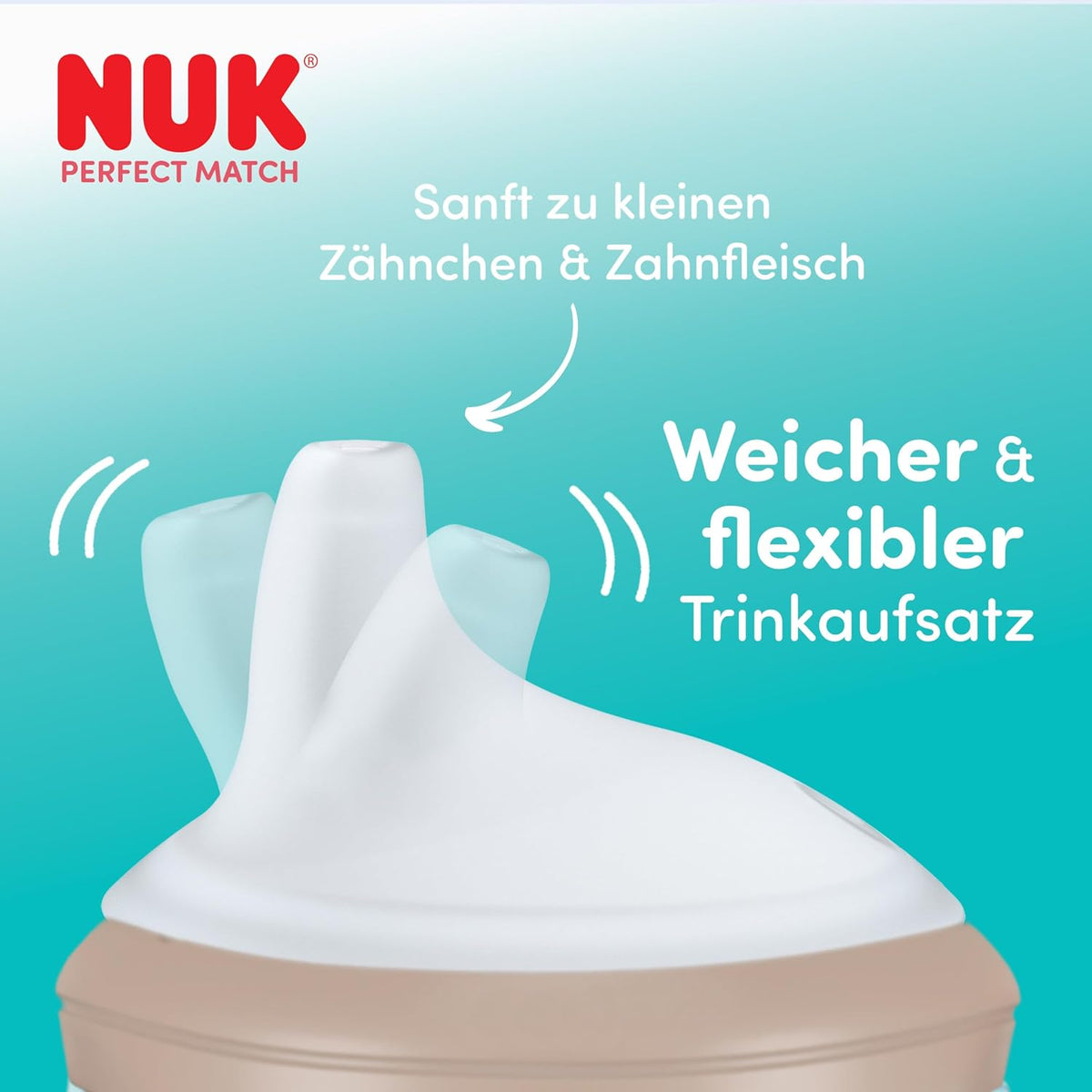NUK Perfect Match Learner učni lonček 150 ml 6m+