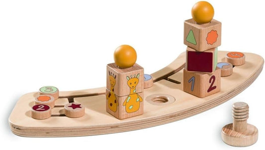 HAUCK Alpha Play Sorting Set pladenj z igračo za stolček