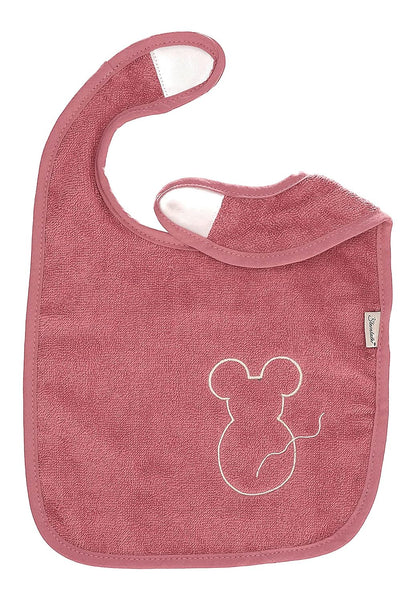 STERNTALER σαλιάρα με βέλκρο Ποντικάκι Mabel 38x26 cm 0+