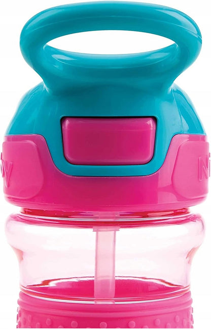 NUBY Flip-it Cup tritanova lonček s slamico proti polivanju 3 l+ 360 ml