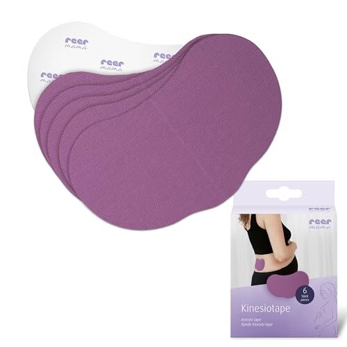 Reer MAMA taśmy do kinesiotapingu fioletowe x6