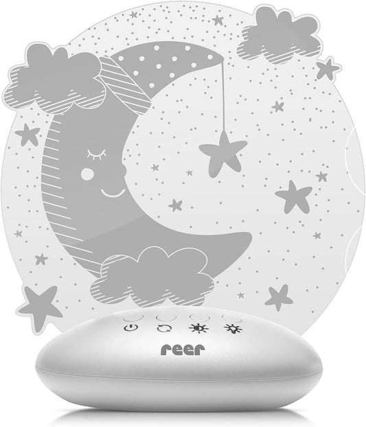 REER ColourLumy LED-natlampe med 5 farver MÅNE