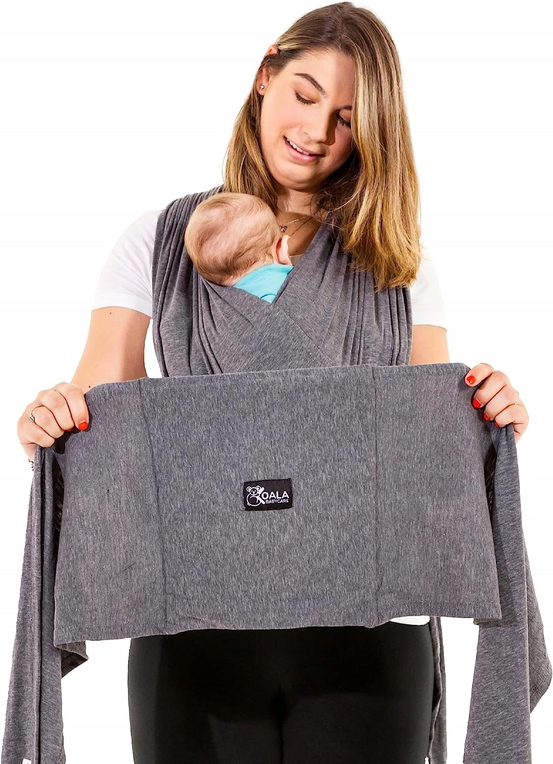 KOALA BABYCARE fular portabebés 2 en 1 para bebés