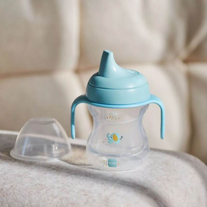 MAM Vaso para aprender a beber con boquilla antigoteo 190 ml 6 m+