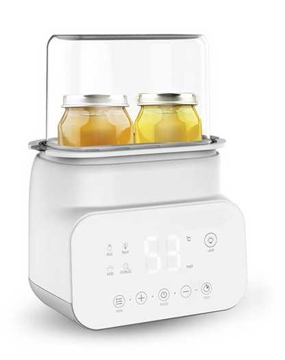 KYG 6 en 1 esterilizador doble y calientabiberones doble