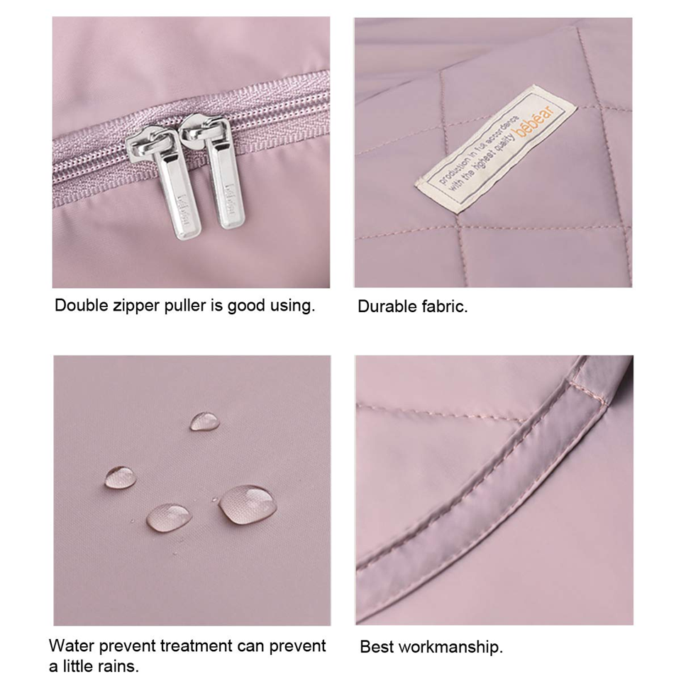BEBAMOUR Universal-Regenschutz für Babytrage, Kinderwagen, Babyschale