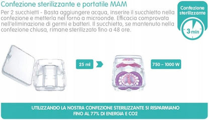 MAM ORIGINAL NIGHT Schnuller x2 6m+