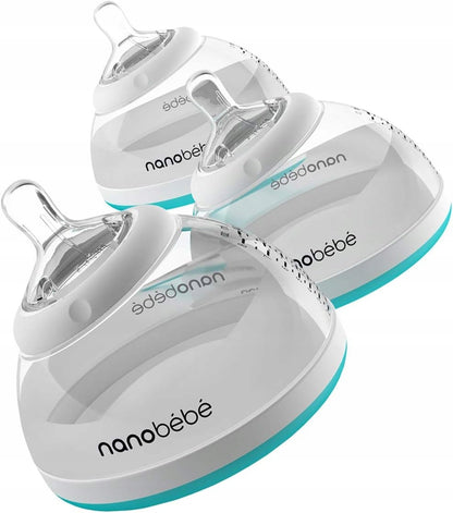 NANOBEBE komplet stekleničk 3 x 240