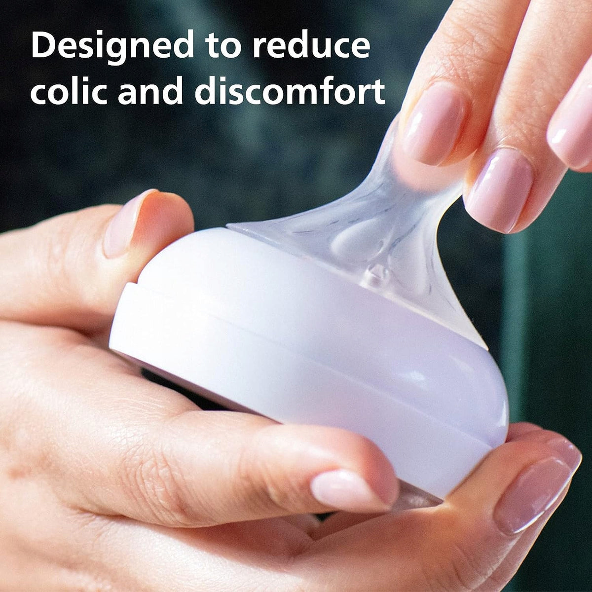 PHILIPS AVENT Natural cumlíky na fľaše 0m+ x2