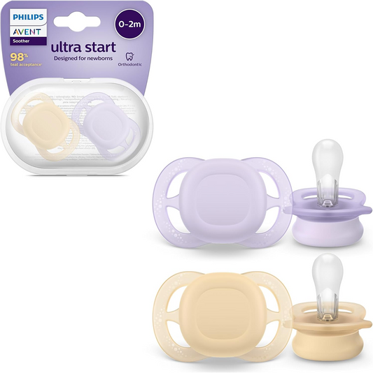 PHILIPS AVENT Ultra Start dudlíky 2 ks 0-2 měsíců