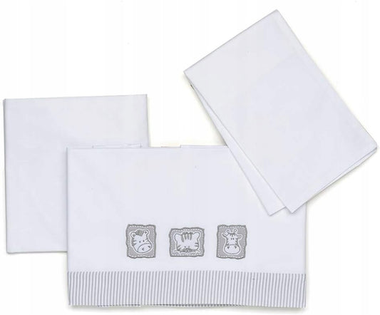 FOPPAPEDRETTI set biancheria da letto 3 pezzi 120x80