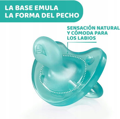CHICCO PhysioForma SOFT chupete x2 6-16m para bebés