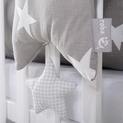 ROBA Little Stars uro med spilledåse til barnevogn og vugge 27 x 27 cm