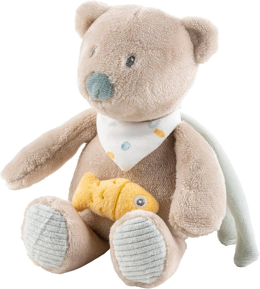 NATTOU Urso Julia peluche de aconchego com caixa de música La-Le-Lu 23 cm