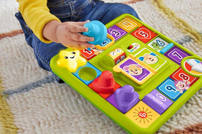 FISHER-PRICE HRB74 interaktivna igralna plošča 40 zvokov NEMŠKI JEZIK