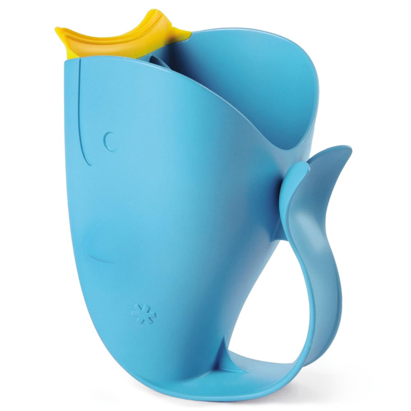 SKIP HOP Moby Rinser recipiente para enjuagar el cabello 710 ml BALLENA