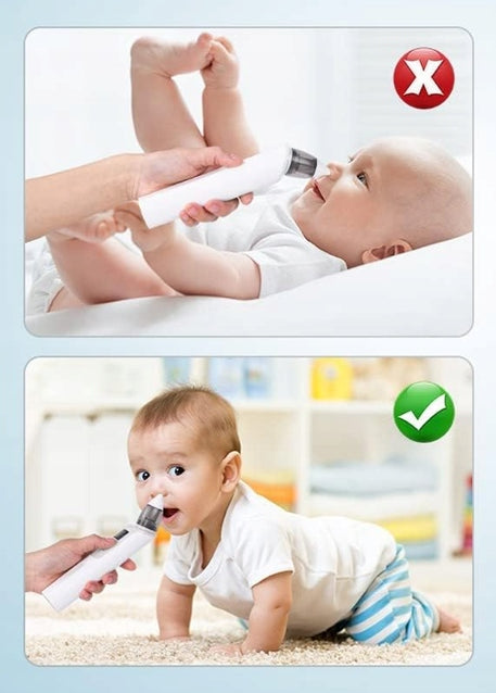 URAQT električni nosni aspirator z 2 nastavkoma 0 +