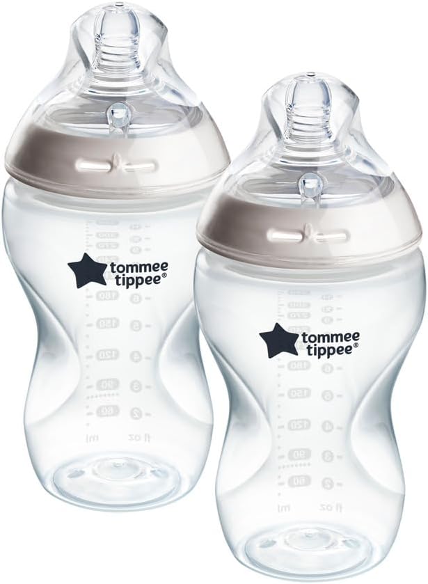 TOMMEE TIPPEE Natural Start steklenička 340ml ANTI-COLIC 3msc+ x2