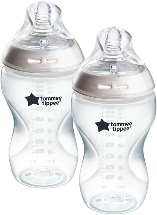 TOMMEE TIPPEE Natural Start láhev 340ml ANTI-COLIC 3 měsíce+ x2