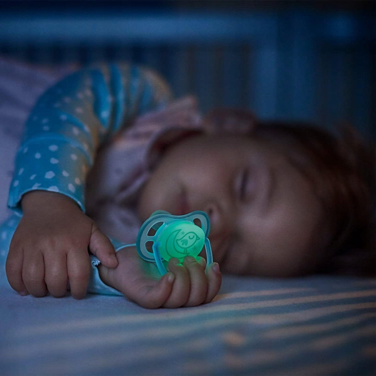PHILIPS AVENT Chupetes Ultra Air Night x 2 18m+ con luz