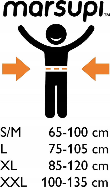 MARSUPI 2.0 ergonomické nosiče S/M 3,5 - 15 kg