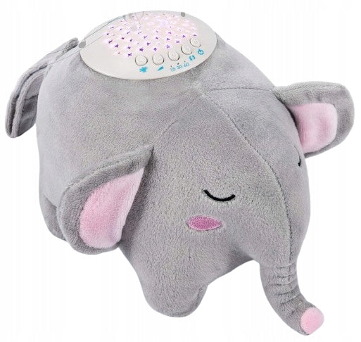 MOMCOZY играчка проектор на звезди 15 мелодии и звуци 13x19 cm СЛОН