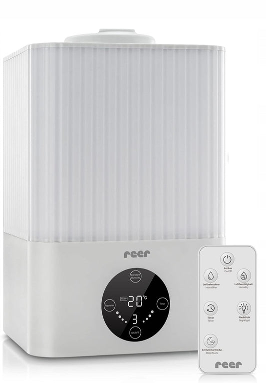 REER umidificator cu ultrasunete cu lampă de veghe + telecomandă