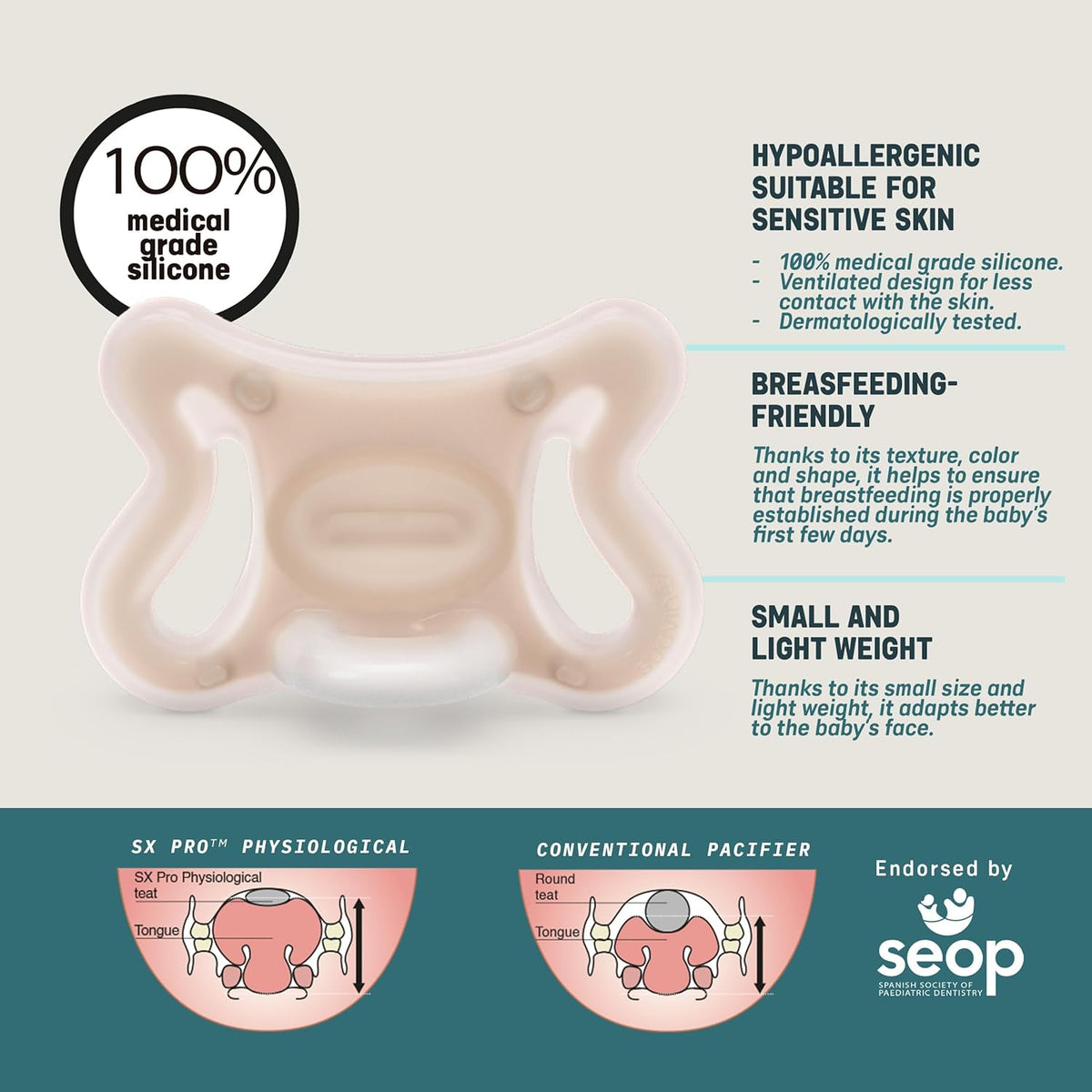 Suavinex Zero Zero SX Pro dudi 2 kosa 0-6 mesecev