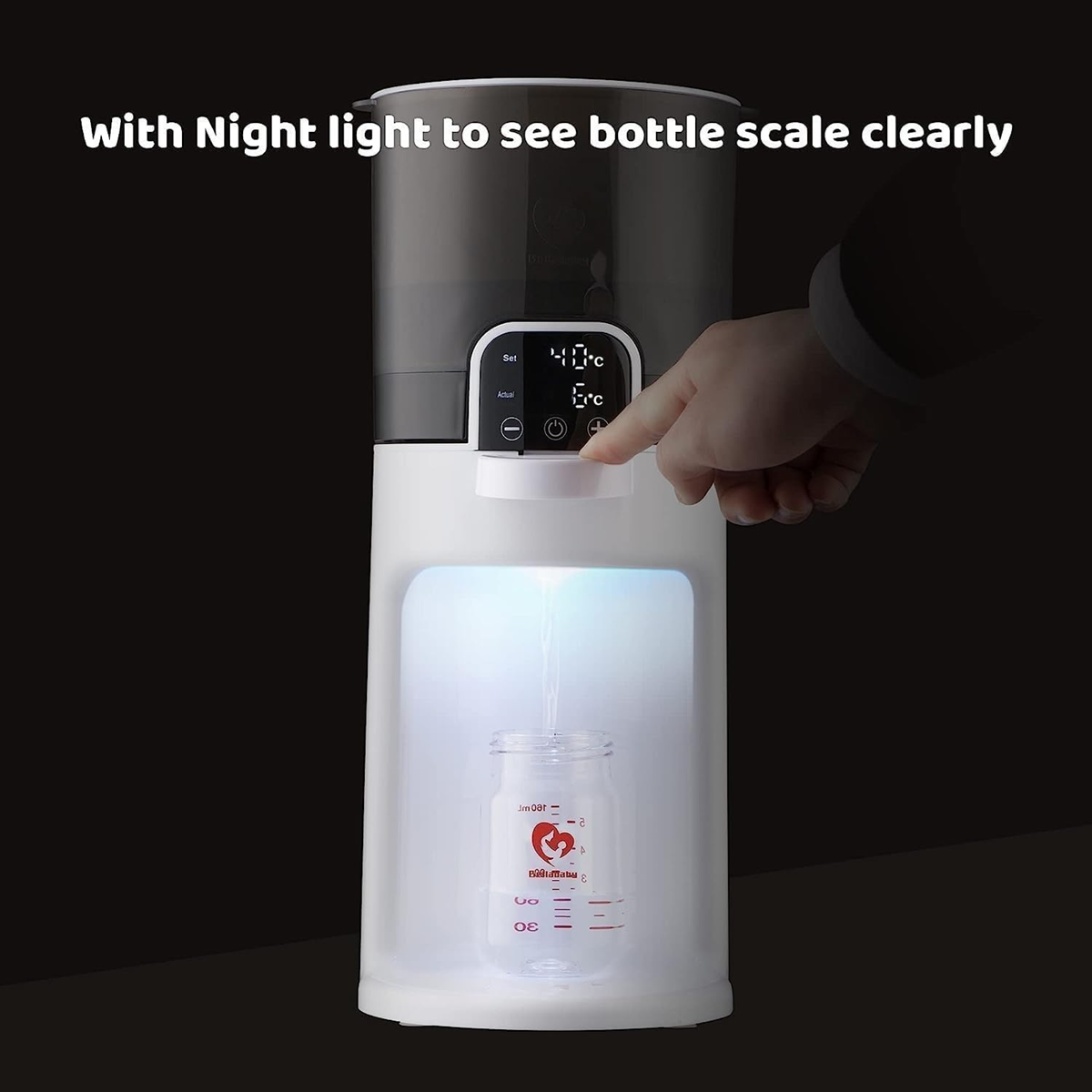 BELLABABY Calientabiberones Instantáneo calentador de agua