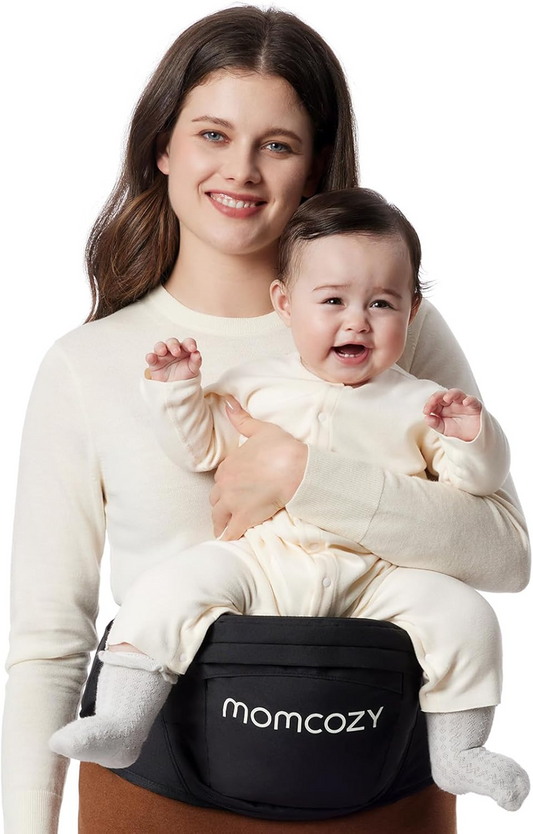 MOMCOZY seggiolino marsupio da fianco 0-36 mesi taglia M