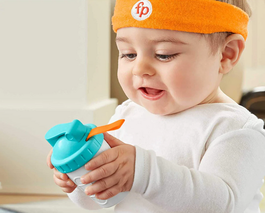 FISHER-PRICE Baby Biceps set halters, shaker, armband