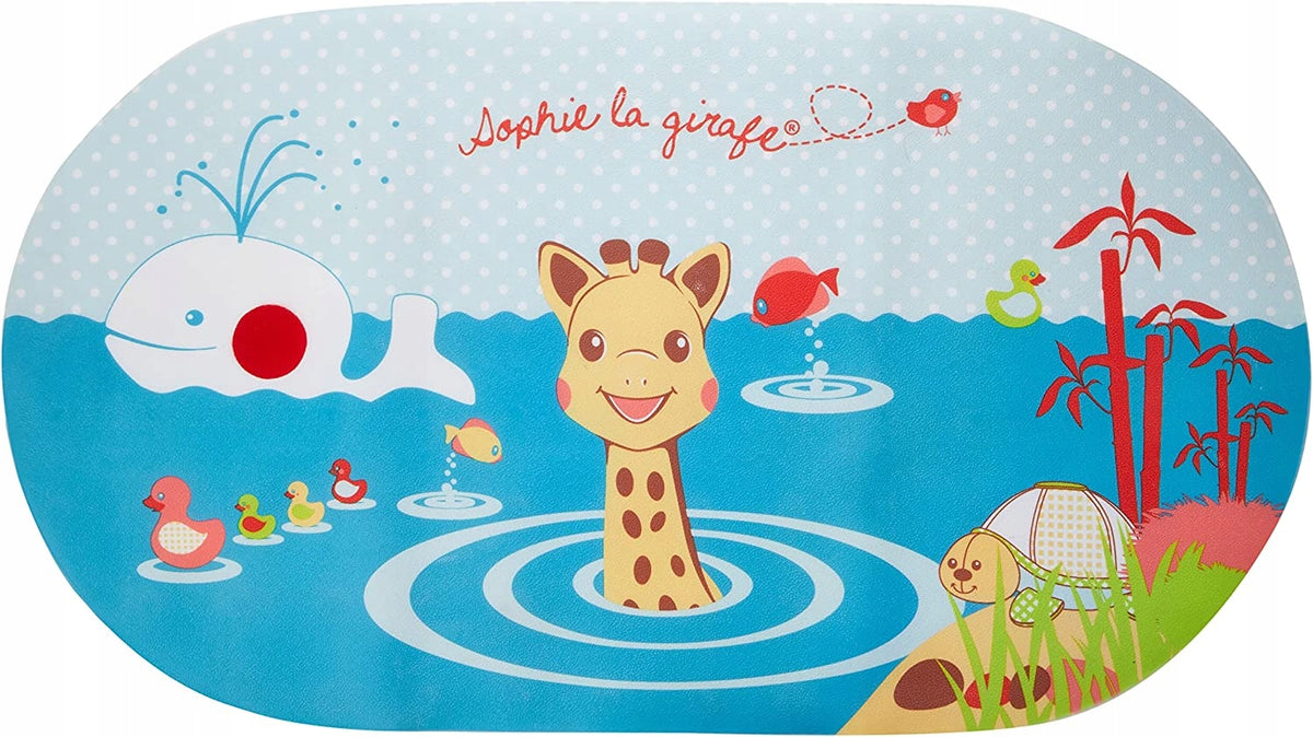 SOPHIE LA GIRAFE protišmyková podložka do kúpeľa