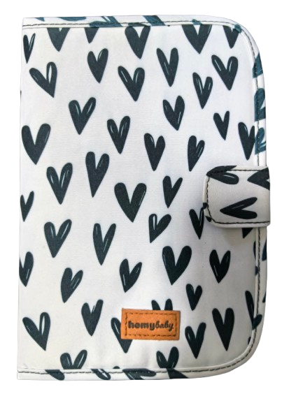 HOMYBABY etui na graviditetskort og dokumenter 17 x 25 cm