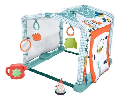FISHER-PRICE izobraževalna igralna podloga 3v1 Hišica raziskovalca