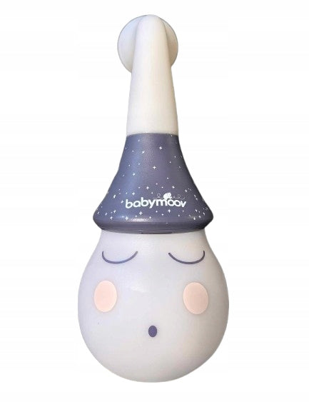 BABYMOOV Tweesty prenosna nočna lučka 7 barv 3 melodije 23 cm