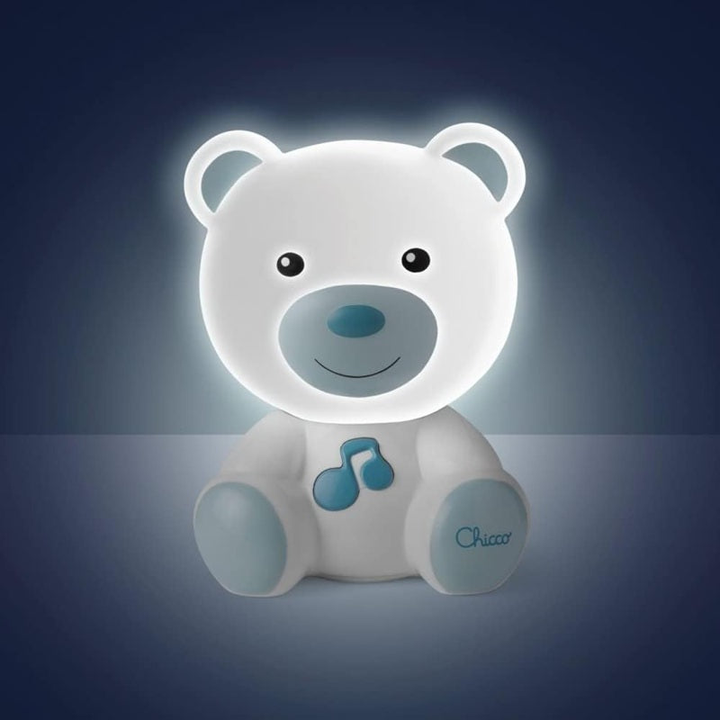 CHICCO DreamLight φορητό νυχτερινό φωτιστικό LED με μελωδίες 11 x 14 εκ.