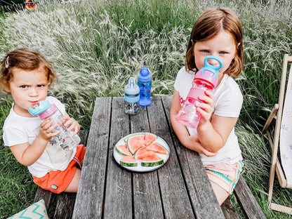 NUBY Flip-it Cup tritanova lonček s slamico proti polivanju 3 l+ 360 ml