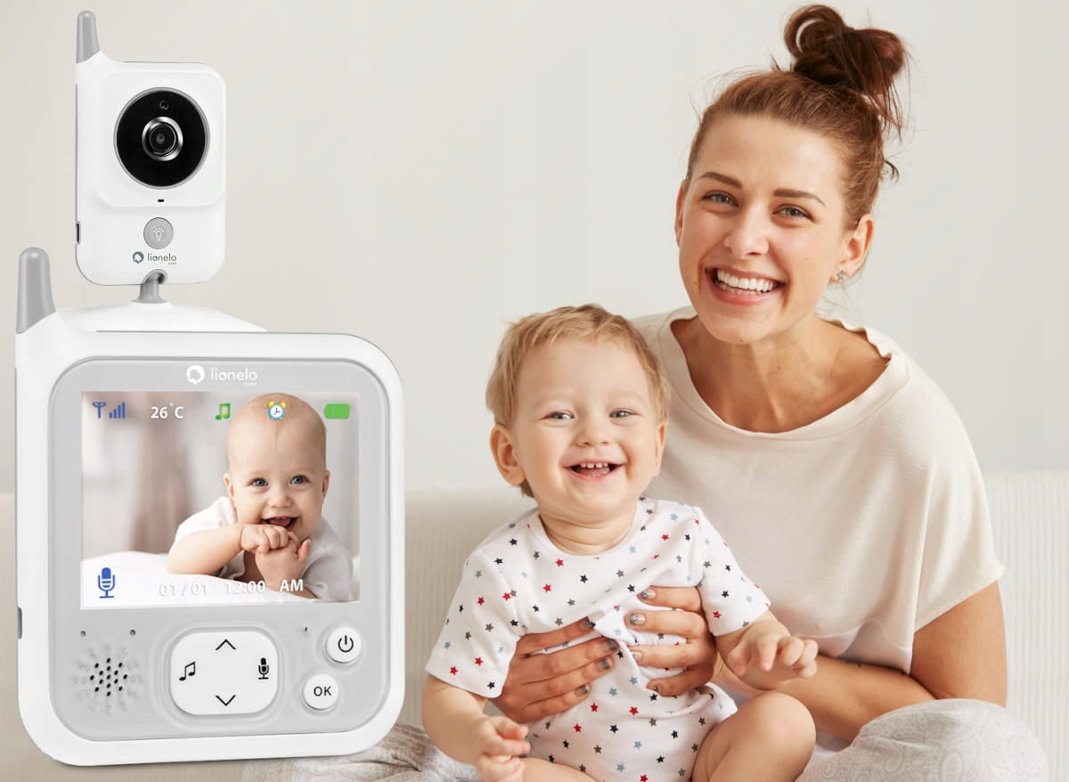 LIONELO Babyline 7.1 elektronska varuška 3,2