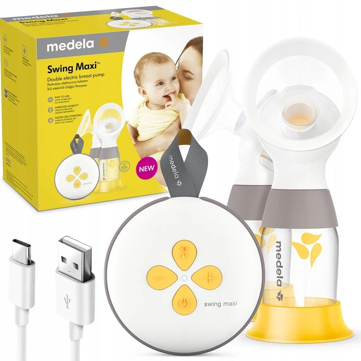 MEDELA Swing Maxi dvojfázová dvojitá odsávačka mlieka U