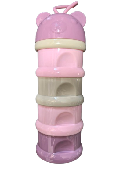 contenedor para leche de fórmula 4 x 60 g