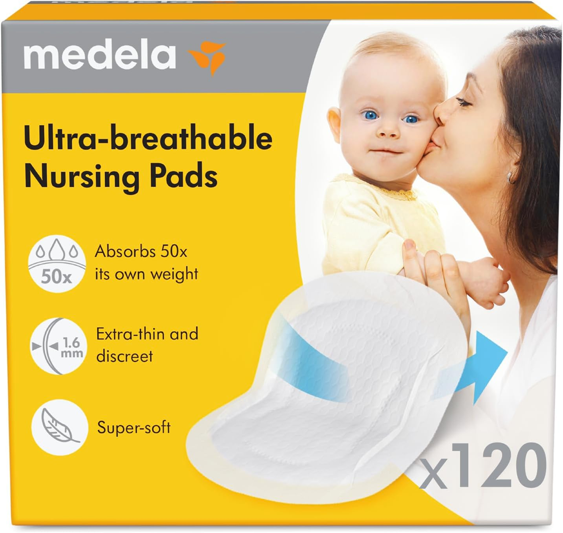 MEDELA Discos absorbentes ultrafinos x120 para lactancia