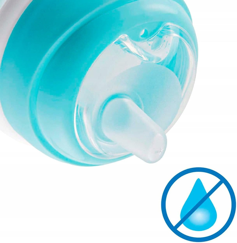 CHICCO Transition Cup lonček z ustnikom in ročaji, ki ne poliva, 200 ml 4 m+