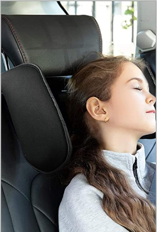Reposacabezas para dormir en coche, reposacabezas de coche ajustable 7-18 cm 360°