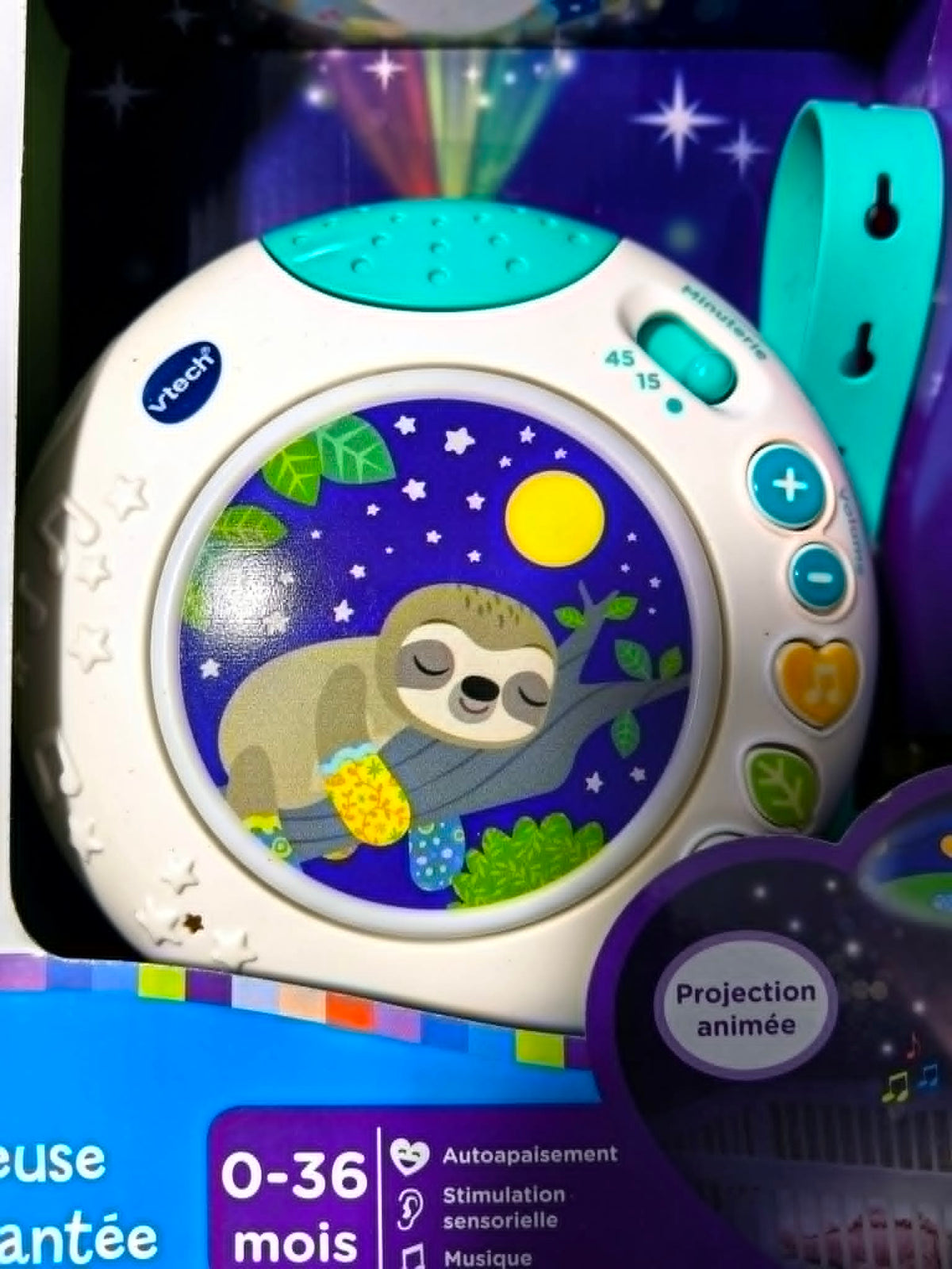 VTECH Φωτεινός μουσικός προβολέας και νυχτερινό φως ΓΑΛΛΙΚΗ ΓΛΩΣΣΑ