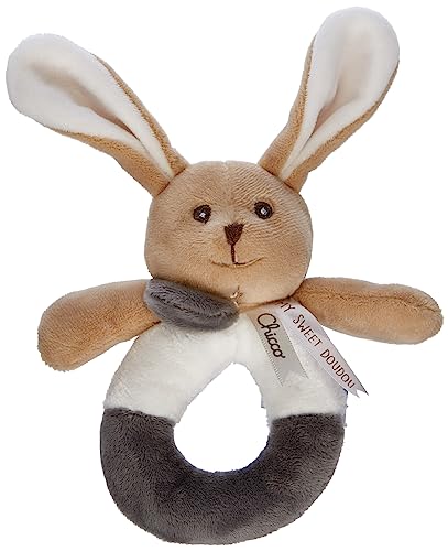 Chicco Bunny ropotuljica zajček v bež barvi