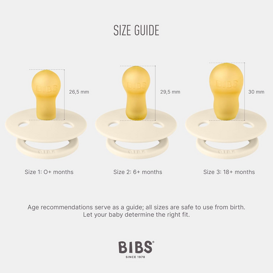 BIBS COLOUR dudlíky uklidňující 2ks kaučuk 0-6 měsíců